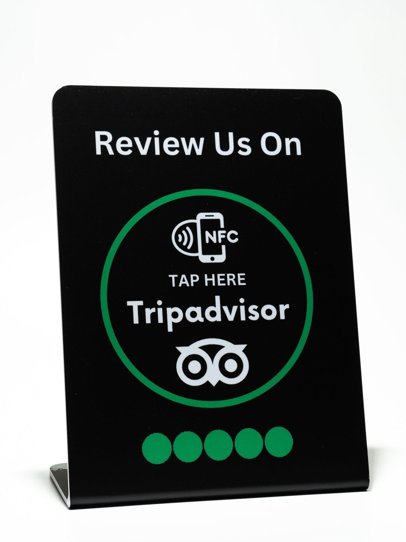 NFC - Aufsteller für mehr Tripadvisor Bewertungen - Custom Ratings
